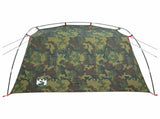 Tunnel Tent Camouflage 4-Person 185T Polyester with PU Coating 42019361