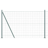 Welded Wire Fence with Concrete Base 25 x 1.2 m 3350865