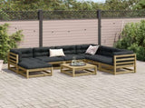 8 Piece Garden Sofa Set Impregnated Wood Pine 3299555