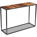 Console Table Solid Reclaimed Wood 110x35x76 cm 243337