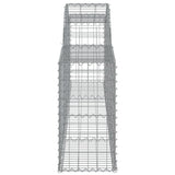 Arched Gabion Basket 300x30x60/80 cm Galvanised Iron 153503