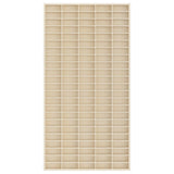 Wall Display Case Beige 50 x 4.5 x 96 cm Engineered Wood 42015614