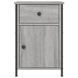 Bedside Cabinets 2 pcs Grey Sonoma 40x42x60 cm Engineered Wood 825910