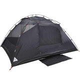 Family Tent Dome 6-Person White Blackout Fabric Waterproof 94726