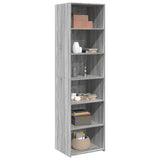 Highboard Grey Sonoma 50x41x185 cm Engineered Wood 3281685