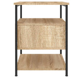 ZNTS Bedside Cabinet Sonoma Oak 40x42x56 cm Engineered Wood 826025