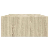Wall-mounted Drawer Shelves 2 pcs Oak 40x23.5x10cm MDF 330248