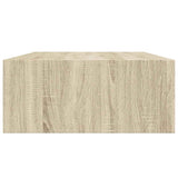 Wall-mounted Drawer Shelves 2 pcs Oak 40x23.5x10cm MDF 330248