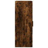 Wall Mounted Cabinet Smoked Oak 34.5x34x90 cm 828929
