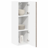 Wall Cabinet LUCCA Brown Oak 30 x 31 x 100 cm Engineered Wood 885112