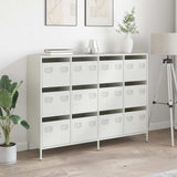 Sideboard White 135x39x103.5 cm Cold-rolled Steel 3307178