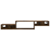 Wall-mounted TV Cabinet Wall-Mounted Smoked Oak 8005993