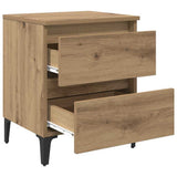 Bedside Cabinet 2 pcs Artisan oak 40 x 35 x 50 cm 871921