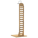 Outdoor Shower 225 cm Solid Acacia Wood and Stainless Steel 903109