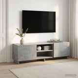 TV Stand 140 x 34.5 x 40 cm Concrete Grey Engineered Wood 8011489