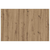 Headboard With Cabinet 3 pcs Artisan Oak Engineered Wood 3415864