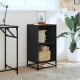 Book Cabinet Black 40x35x76 cm Engineered Wood 849094