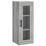 Highboard Grey Sonoma 34.5x34x180 cm Engineered Wood 3199455