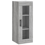Highboard Grey Sonoma 34.5x34x180 cm Engineered Wood 3199455