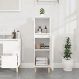 Bathroom Cabinet White 30x30x100 cm Engineered Wood 819804