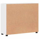 Sideboard with Door FLORIN High Gloss White 88.5 x 30.5 x 73 cm 880315