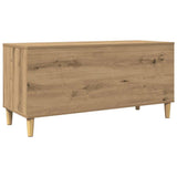 Record Cabinet Artisan Oak 100x38x48 cm Engineered Wood 857168