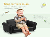 Kids Sofa Bed Kids Twin Sofa Toddler Chair 2 Seater Kids Twin Sofa Chair Boys Girls Couch w/ T3398P421959