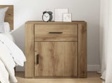 Bedside Cabinet Artisan Oak 35 x 50 x 60 cm Engineered Wood 881070