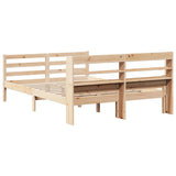 Bed Frame with Headboard without Mattress 140x190 cm 3306676