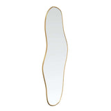 Wall Mirror Gold 80x35 cm 348261