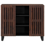 Sideboard Brown 90x34x75 cm Solid Wood Mango 377576