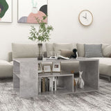 ZNTS Coffee Table Concrete Grey 100x50x40 cm Engineered Wood 806925