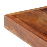 Dining Table Varied wood colours and black legs Reclaimed wood 285966