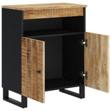 Sideboard with 2 Doors 60x33x75 cm Solid Wood Mango 352913