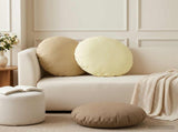 Cushion with Pillow HEERLEN 6 pcs Beige Polyester 929794