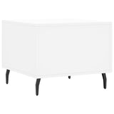 Coffee Tables 2 pcs White 50x50x40 cm Engineered Wood 829429