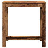 Bar Table Old Wood 102x50x103.5 cm Engineered Wood 854416