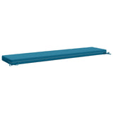 2-Piece Bench Cushions SOEST 2 pcs 100% Polyester Light Blue 950051