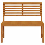 Garden Bench Brown 100 x 50 x 91cm Solid Acacia wood 4107151