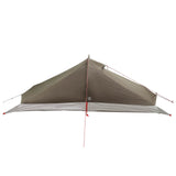 Backpacking Tent Brown and Grey 2-Person 42019369