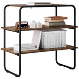Console Table Smoked Oak 100 x 41 x 75 cm Engineered Wood 8007541