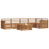 Outdoor Sofa Set 6 pcs Natural 3373494