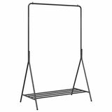 Clothes Rack with Storage Black 100 x 56 x 154 cm Steel 868444