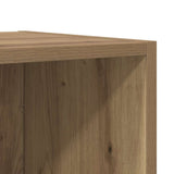 Wall Cabinet 2 pcs Artisan Oak 37 x 37 x 37 cm Engineered Wood 875075
