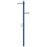 Bathroom Wall Support Height Adjustable Blue 50 x 3 x 112 cm 4106572