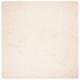 Rug HUARTE Short Pile Soft and Washable Beige 200x200 cm 375023