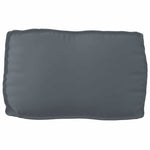 Pallet Cushion Set 3 pcs Anthracite 120 x 80 x 12 cm 3329089