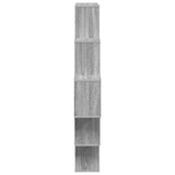 Wall Shelf Grey Sonoma 120 x 20 x 136 cm Engineered Wood 8012161