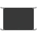 Elevated Dog Bed Black 150x90x20 cm Oxford Fabric and Steel 42000841