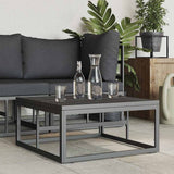 Outdoor Furniture Black 70 x 70 x32 cm Metal 42008028